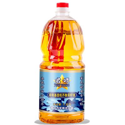 非转基因低芥酸菜籽油1.8升装